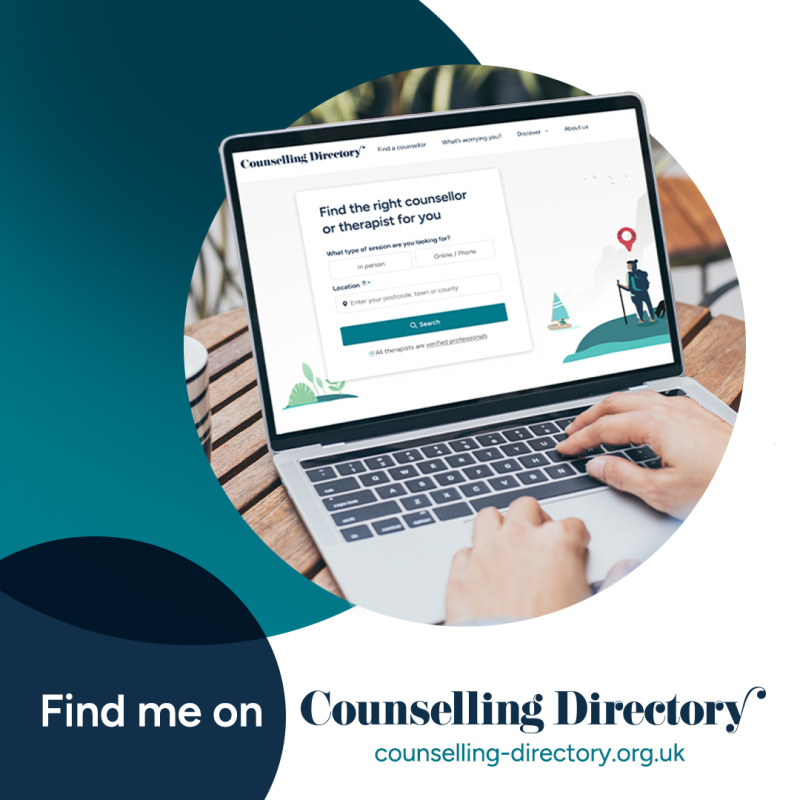 Find me on Counselling Directory